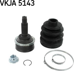 SKF VKJA 5143 - Каре комплект, полуоска vvparts.bg