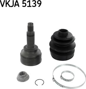 SKF VKJA 5139 - Каре комплект, полуоска vvparts.bg