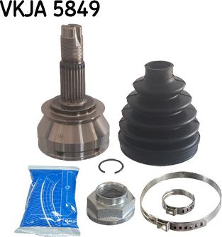 SKF VKJA 5849 - Каре комплект, полуоска vvparts.bg