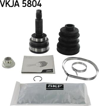 SKF VKJA 5804 - Каре комплект, полуоска vvparts.bg