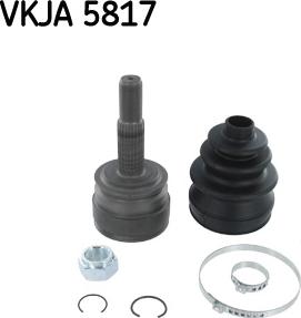 SKF VKJA 5817 - Каре комплект, полуоска vvparts.bg