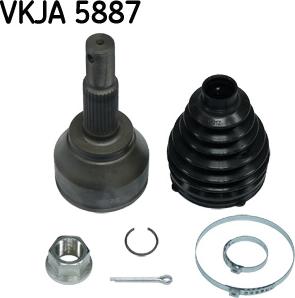 SKF VKJA 5887 - Каре комплект, полуоска vvparts.bg