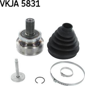 SKF VKJA 5831 - Каре комплект, полуоска vvparts.bg