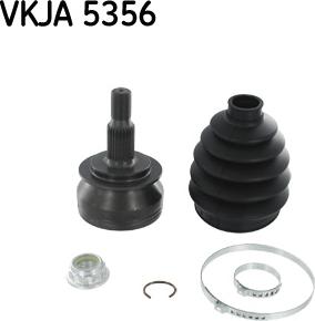 SKF VKJA 5356 - Каре комплект, полуоска vvparts.bg