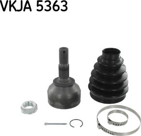 SKF VKJA 5363 - Каре комплект, полуоска vvparts.bg