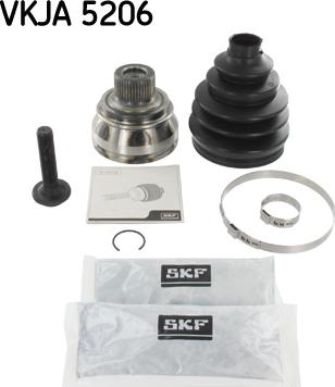 SKF VKJA 5206 - Каре комплект, полуоска vvparts.bg