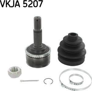 SKF VKJA 5207 - Каре комплект, полуоска vvparts.bg