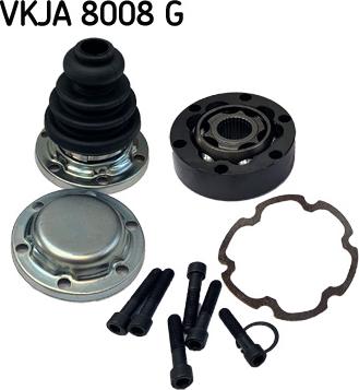 SKF VKJA 8008 G - Каре комплект, полуоска vvparts.bg