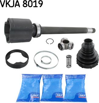 SKF VKJA 8019 - Каре комплект, полуоска vvparts.bg