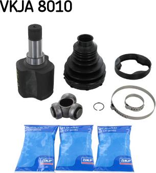 SKF VKJA 8010 - Каре комплект, полуоска vvparts.bg