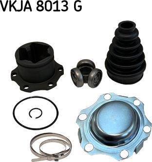 SKF VKJA 8013 G - Каре комплект, полуоска vvparts.bg