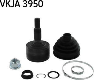 SKF VKJA 3950 - Каре комплект, полуоска vvparts.bg