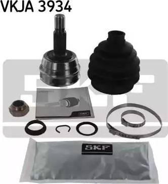 SKF VKJA 3934 - Каре комплект, полуоска vvparts.bg