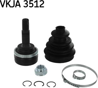 SKF VKJA 3512 - Каре комплект, полуоска vvparts.bg