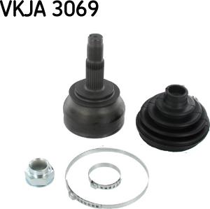 SKF VKJA 3069 - Каре комплект, полуоска vvparts.bg