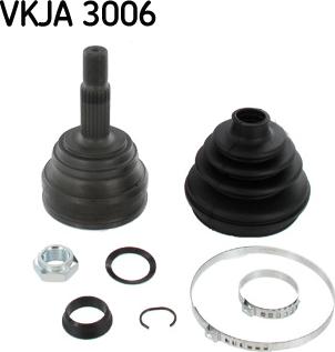 SKF VKJA 3006 - Каре комплект, полуоска vvparts.bg