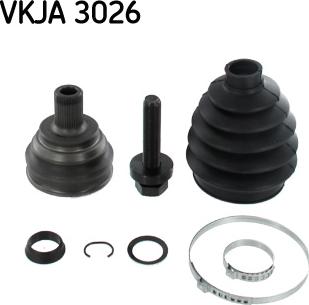 SKF VKJA 3026 - Каре комплект, полуоска vvparts.bg