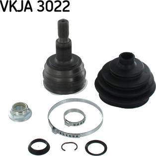 SKF VKJA 3022 - Каре комплект, полуоска vvparts.bg