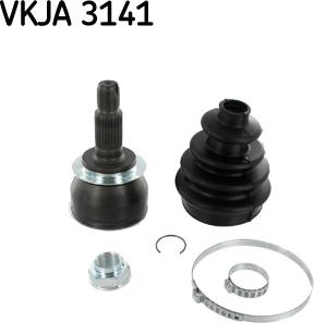 SKF VKJA 3141 - Каре комплект, полуоска vvparts.bg