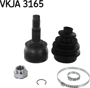 SKF VKJA 3165 - Каре комплект, полуоска vvparts.bg