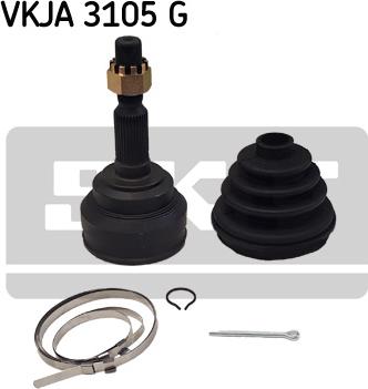 SKF VKJA 3105 G - Каре комплект, полуоска vvparts.bg