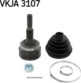 SKF VKJA 3107 - Каре комплект, полуоска vvparts.bg