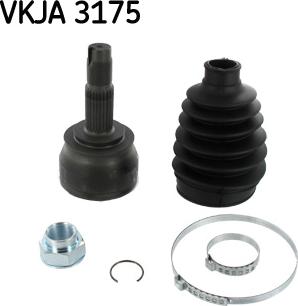 SKF VKJA 3175 - Каре комплект, полуоска vvparts.bg