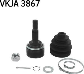 SKF VKJA 3867 - Каре комплект, полуоска vvparts.bg