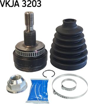 SKF VKJA 3203 - Каре комплект, полуоска vvparts.bg