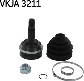 SKF VKJA 3211 - Каре комплект, полуоска vvparts.bg