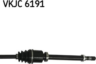 SKF VKJC 6191 - Полуоска vvparts.bg