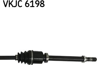 SKF VKJC 6198 - Полуоска vvparts.bg