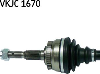 SKF VKJC 1670 - Полуоска vvparts.bg