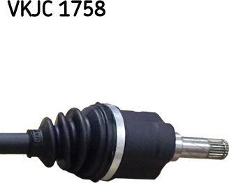 SKF VKJC 1758 - Полуоска vvparts.bg