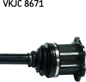 SKF VKJC 8671 - Полуоска vvparts.bg