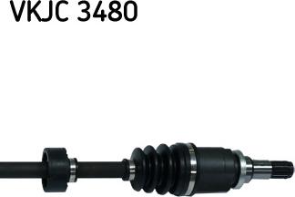 SKF VKJC 3480 - Полуоска vvparts.bg