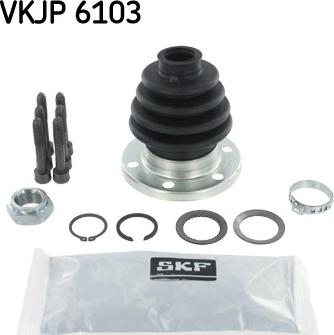 SKF VKJP 6103 - Маншон, полуоска vvparts.bg