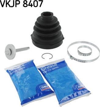 SKF VKJP 8407 - Маншон, полуоска vvparts.bg