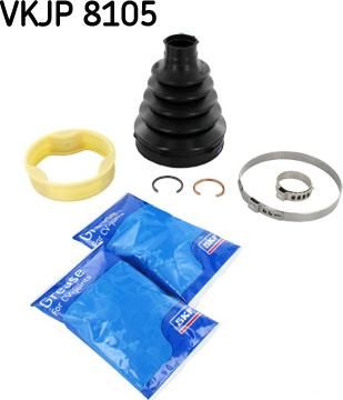 SKF VKJP 8105 - Маншон, полуоска vvparts.bg