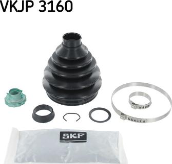 SKF VKJP 3160 - Маншон, полуоска vvparts.bg