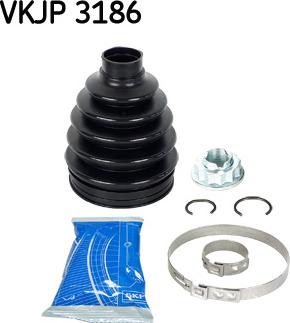 SKF VKJP 3186 - Маншон, полуоска vvparts.bg