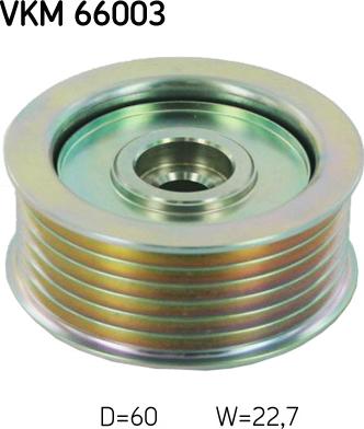 SKF VKM 66003 - Паразитна / водеща ролка, пистов ремък vvparts.bg