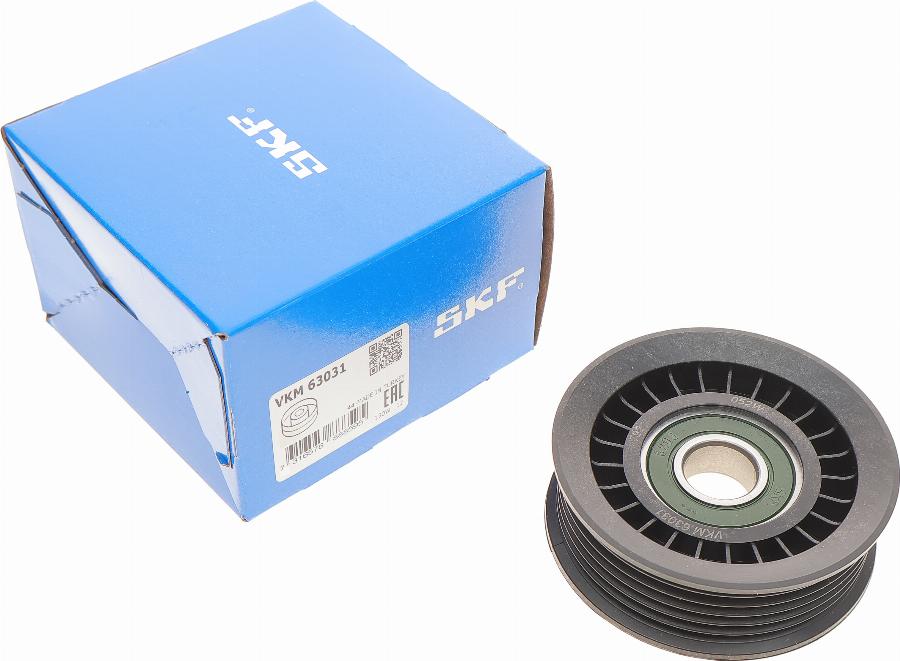 SKF VKM 63031 - Паразитна / водеща ролка, пистов ремък vvparts.bg