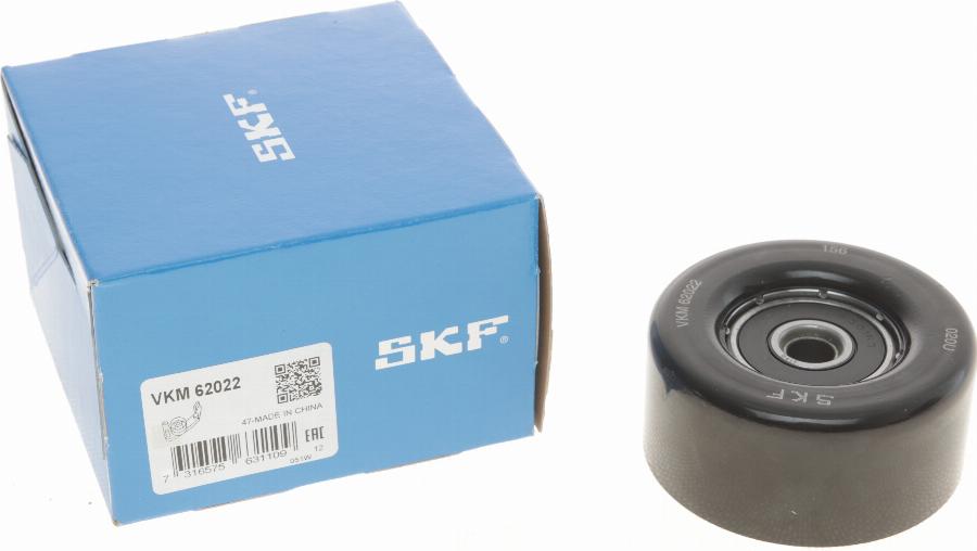 SKF VKM 62022 - Паразитна / водеща ролка, пистов ремък vvparts.bg