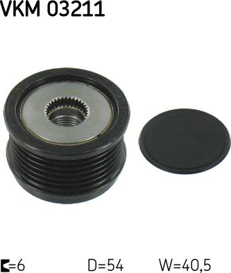 SKF VKM 03211 - Ремъчна шайба, генератор vvparts.bg