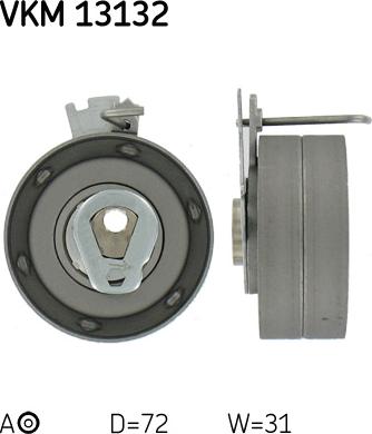 SKF VKM 13132 - Обтяжна ролка, ангренаж vvparts.bg