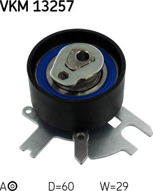 SKF VKM 13257 - Обтяжна ролка, ангренаж vvparts.bg