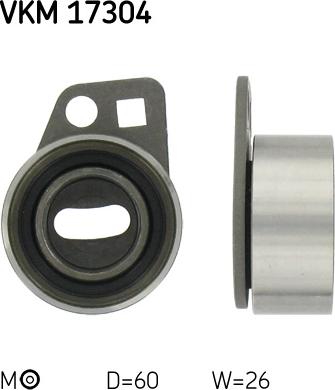 SKF VKM 17304 - Обтяжна ролка, ангренаж vvparts.bg