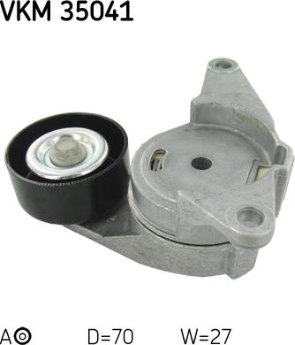 SKF VKM 35041 - Паразитна / водеща ролка, пистов ремък vvparts.bg