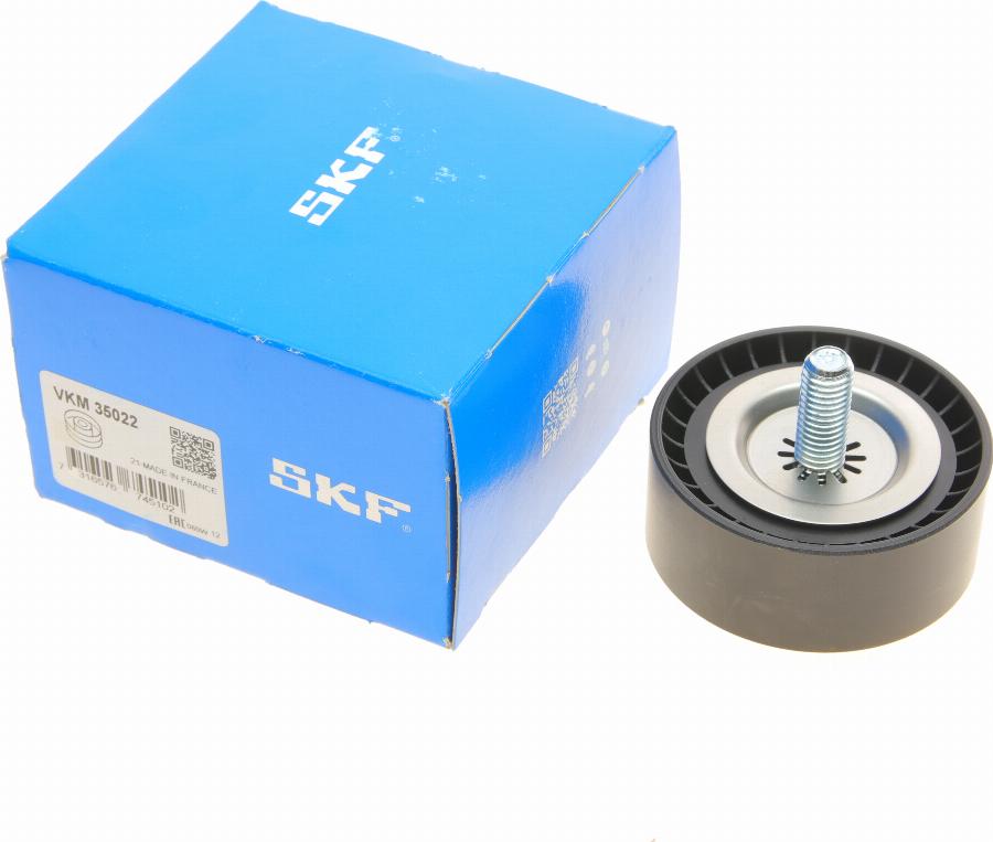 SKF VKM 35022 - Паразитна / водеща ролка, пистов ремък vvparts.bg